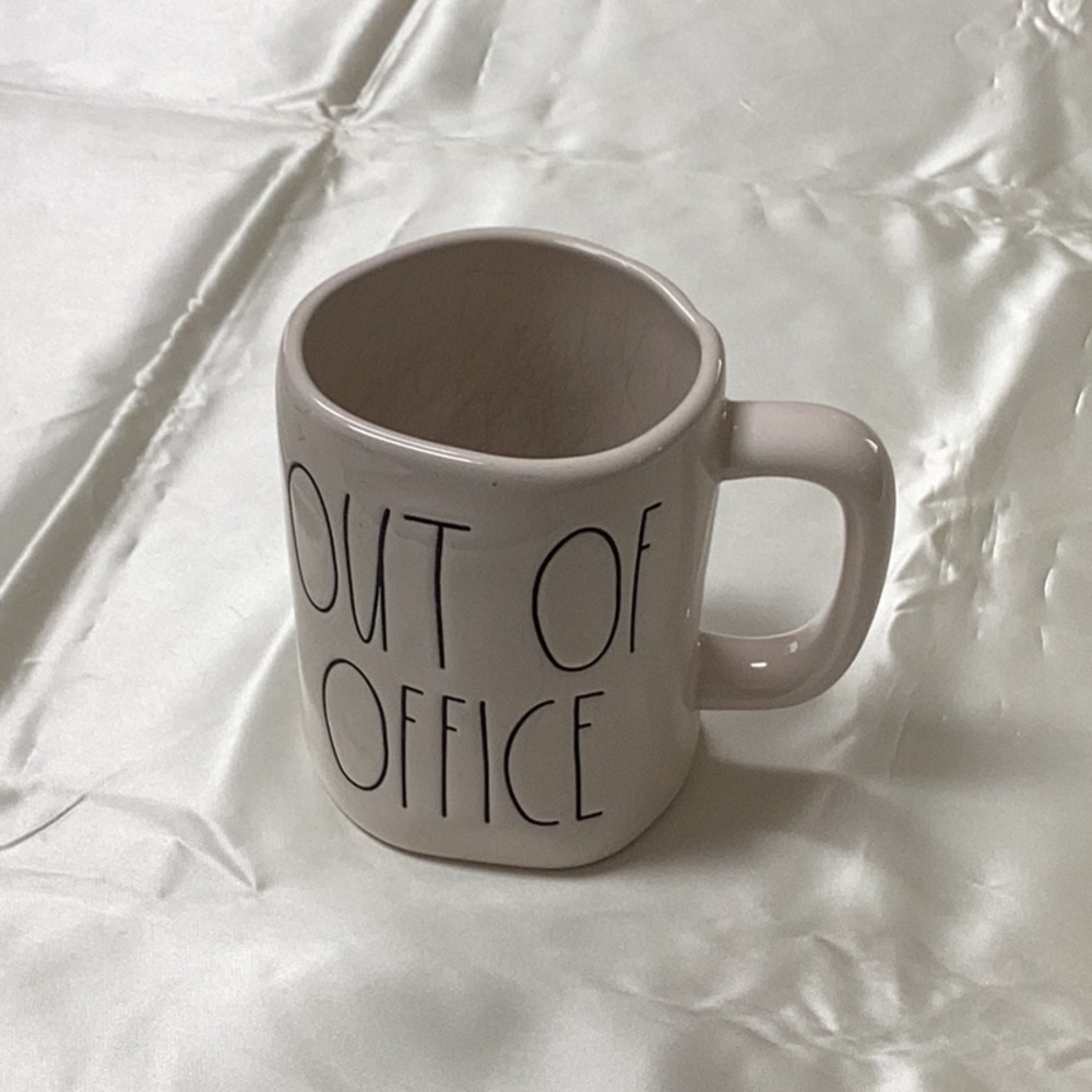 Rae Dunn Cream OUT OF OFFICE' Ceramic Mug